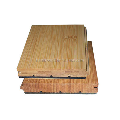 Βιώστε την ομορφιά του πιστοποιημένου ISO14001 Denali Grey Strand Woven Bamboo Flooring