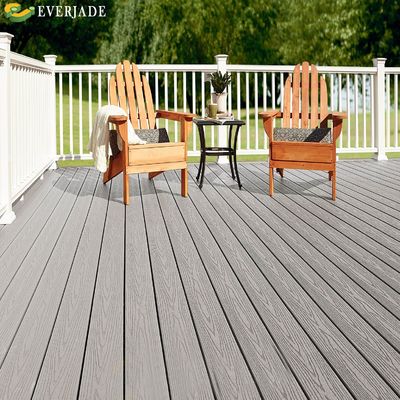 2.2m μήκος σύγχρονο σχεδιασμό Wpc-Deck Decking για την Αυστραλία Stock Lot Narrow Bamb Rail