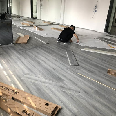 4.5mm Σκληρό SPC πάτωμα Interlocking Βινύλιο πάτωμα 5mm 8mm για Αδιάβροχο Piso SPC