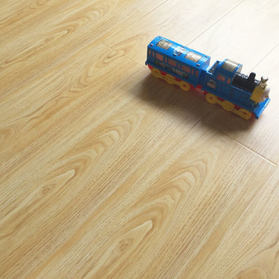 Κάντε κλικ εγκατάσταση 12mm Plank πάτωμα Step laminated γυαλί Αρκτική βελανιδιά ξύλο για το αυτοκίνητο