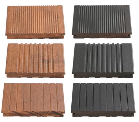 Εξωτερικά αντρίποδα Piso Bambu Strand Woven Carbonised Bamboo Decks για δάπεδα από μπαμπού