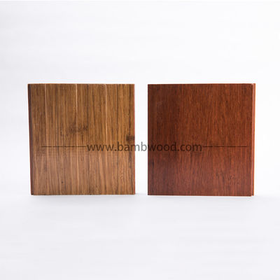 Πάνω από το βαθμό / ξύλινο υπόγειο Everjade Walnut Carbonised Strand Woven Bamboo Flooring Σύγχρονο σχεδιασμό