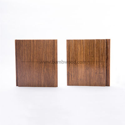Πάνω από το βαθμό / ξύλινο υπόγειο Everjade Walnut Carbonised Strand Woven Bamboo Flooring Σύγχρονο σχεδιασμό