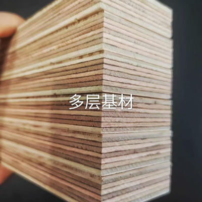 Πολυεπίπεδα κατασκευασμένα από ξύλο 15mm Walnut Oak Plank για σκάλες κρεβατοκάμαρας Εγκατάσταση