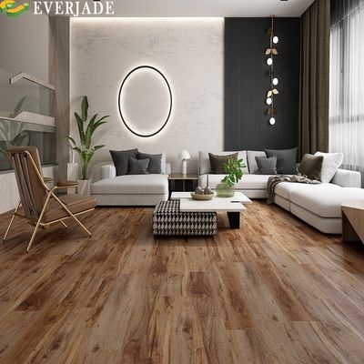 Αναβαθμίστε το έργο σας με το απλό χρώμα 9x48 βελονισμένο λάστιχο κλειδώματος Henan Spc πάτωμα