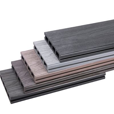 20ετής εγγύηση 3D ανάγλυφη Wpc Decking για εύκολη εγκατάσταση στο πάτωμα της βεράντας
