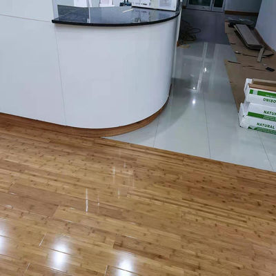 Τεχνολογικά παραμορφωμένο μπαμπού Click Lock Spc Stand House Ιδανικό για νοσοκομείο στις Φιλιππίνες