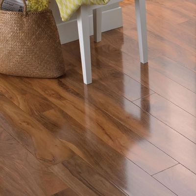 8mm 10mm 12mm Standard Edge Rustic Tile ξύλινο δάπεδο με ξύλινο σπόρο ανάγλυφη επιφάνεια