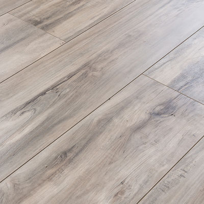 8mm Wood Grain Effect Waterproof Laminate Plank Flooring με μοτίβο βέβλου U-groove