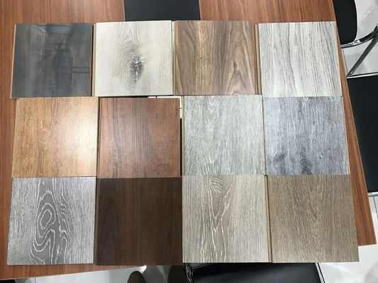 8mm Wood Grain Effect Waterproof Laminate Plank Flooring με μοτίβο βέβλου U-groove