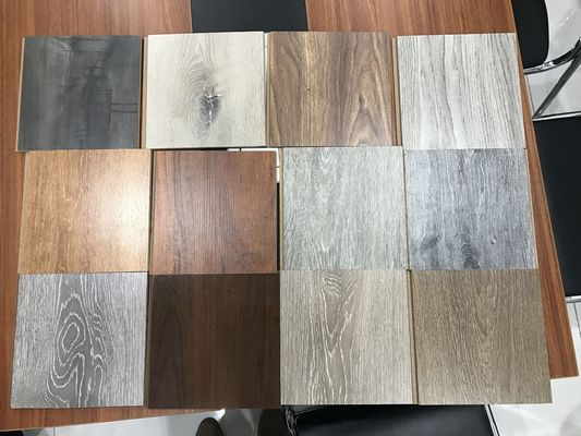 Εκτυπωμένο βουρτσισμένο λαμινατικό δάπεδο TAP GO διακόσμηση ξύλινο δάπεδο Κλικ σύστημα τετραγωνικές άκρες