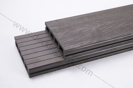 3D Deep Embossing WPC Decking με ηλεκτρονική τεχνική υποστήριξη και distressed finish