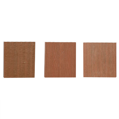 3D Deep Embossing WPC Decking με ηλεκτρονική τεχνική υποστήριξη και distressed finish