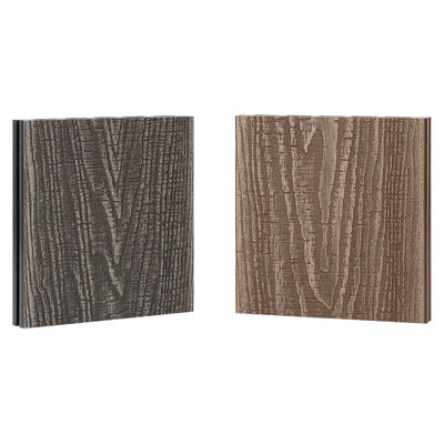 3D Deep Embossing WPC Decking με ηλεκτρονική τεχνική υποστήριξη και distressed finish