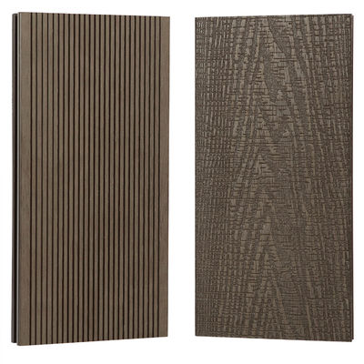 3D Deep Embossing WPC Decking με ηλεκτρονική τεχνική υποστήριξη και distressed finish