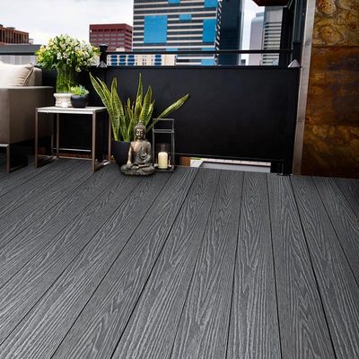 Sino Sunnywpc ξυλουργική Wpc Decking πάτωμα ομαλή 3D ανάγλυφη Παραδοσιακό 100% ανακυκλώσιμο