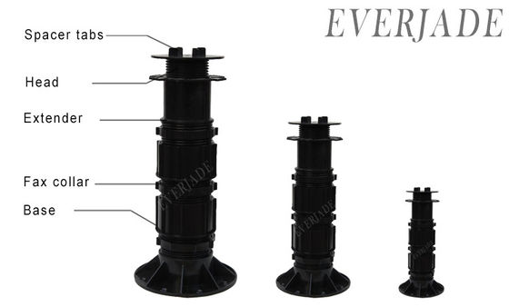 Συσκευές δαπέδου Everjade Ρυθμίσιμα ανυψωμένα δάπεδα πλακόστρωμα πλακάκια υποστήριξη βάθρα