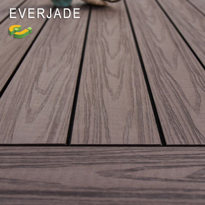 Εξωτερικός χώρος με Everjade Cool Temp Piso Y Muro Deseing B 1 PVC Decking