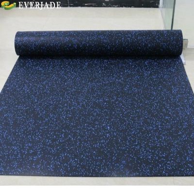 Υψηλής πυκνότητας 20 mm γυμναστήριο Granules καουτσούκ γυμναστήριο έδαφος κυλίνδρους πλακάκια για Unisex Granules