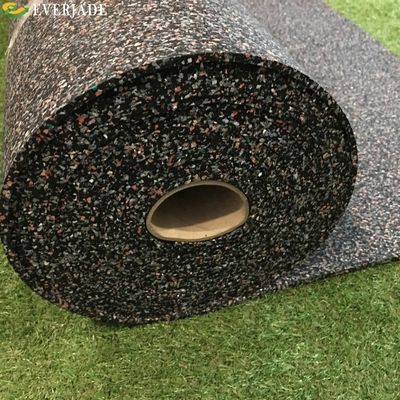 Υψηλής πυκνότητας 20 mm γυμναστήριο Granules καουτσούκ γυμναστήριο έδαφος κυλίνδρους πλακάκια για Unisex Granules
