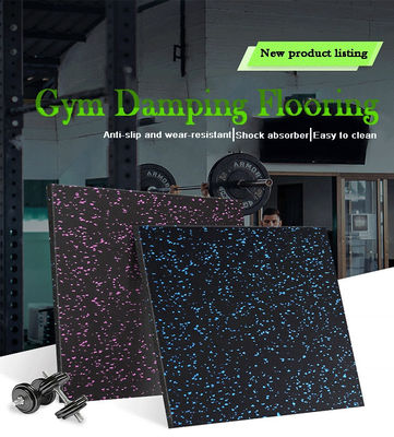 85% SBR Granules 15%EPDM Granules Eva Gym Carpet Plank για γκαράζ/υπόστρωμα ελαστικού δαπέδου