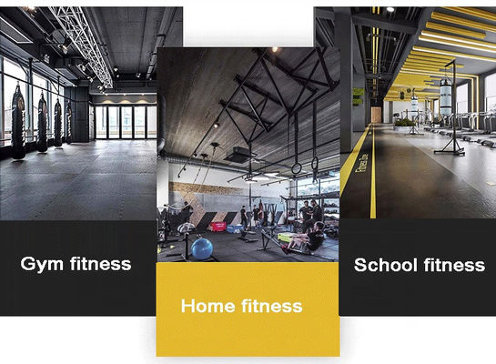 85% SBR Granules 15%EPDM Granules Eva Gym Carpet Plank για γκαράζ/υπόστρωμα ελαστικού δαπέδου