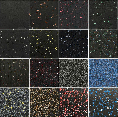 85% SBR Granules 15%EPDM Granules Eva Gym Carpet Plank για γκαράζ/υπόστρωμα ελαστικού δαπέδου