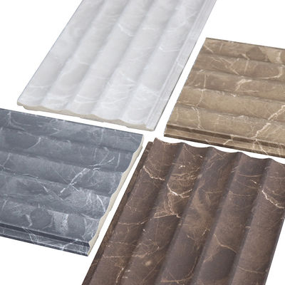 3D Styrofoam EPS Foam Wall Panel με PVC Foam Board Veneer και PS Wall Cladding