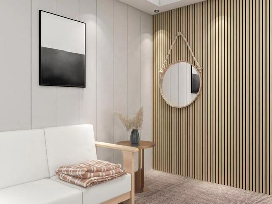 Εσωτερική Υπηρεσία Ηχομόνωση Τείχη με MDF PET Polyester Fiber και Υπηρεσία Μετά την Πώληση