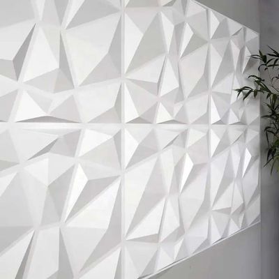 2023 High Gloss PVC 3D Wall Panel για πολυτελή καθιστικό TV Background στο Direct
