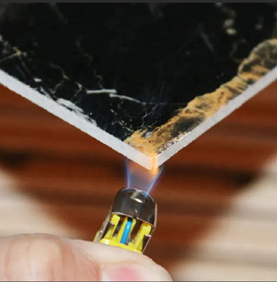 Προσαρμοσμένη μαύρη 3D εκτύπωση PVC μαρμάρινο UV φύλλο για σύγχρονη τέχνη Πίνακες τοίχου εσωτερική διακόσμηση