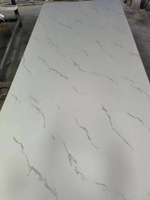 Αδιάβροχο υψηλής γυαλιστερότητας PVC τοίχωμα πίνακα τεχνητή πέτρα UV μαρμάρινο φινέρι για το νοικοκυριό